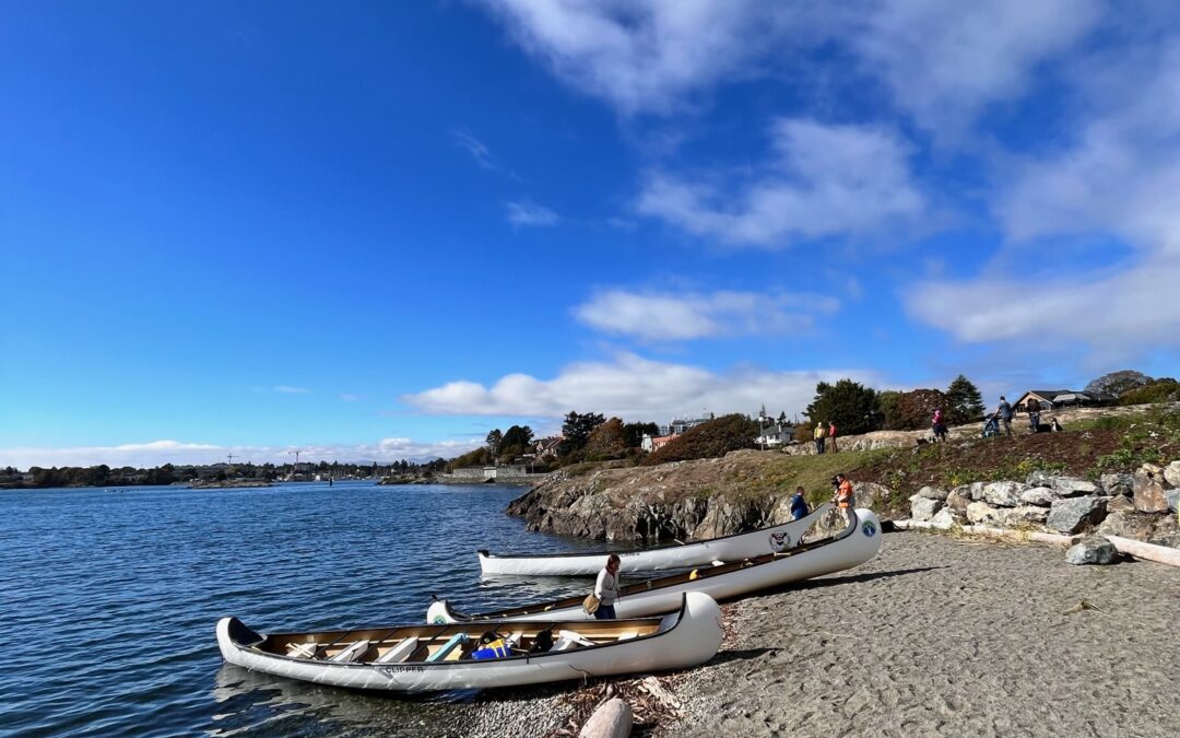 Inner Harbour Totem Raising